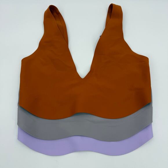 PARADE Deep Plunge Seamless Pullover Bralette Bundle (3) Size C2 / US 36 DD / F - Picture 1 of 12